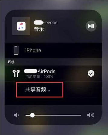 建邺苹果14音频维修点分享iPhone14音频共享设置方法 